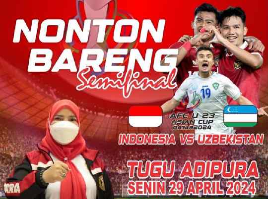 Pemkot-Bandar-Lampung-akan-Gelar-Nobar-Laga-Semifinal-Piala-Asia-di-Tugu-Adipura